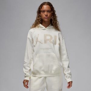 NWT Jordan PSG Paris Saint-Germain Brooklyn Off White Pullover Hoodie